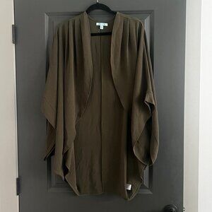 She + Sky Olive Green Duster - Size SMALL